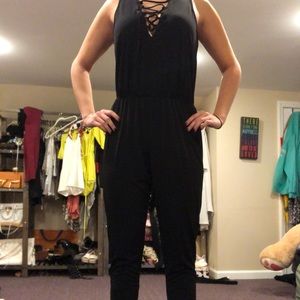 Black jumpsuit